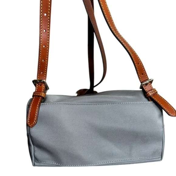 Dooney & Bourke Gray nylon flap backpack - Picture 3 of 9